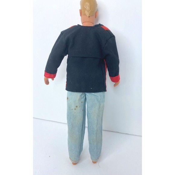 New Kids On The Block  Ken Doll Donnie Walburg Rat Tail 1990 Big Step Hasbro - Picture 10 of 16
